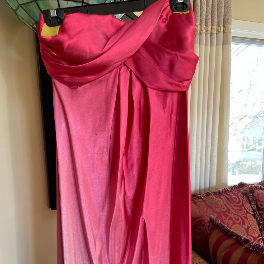 Size 6 strapless Prom Dress